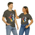 Rainbow Belly Dancer's Pose - Short Sleeve Tee